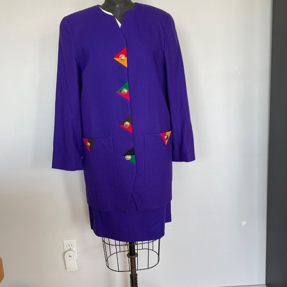 SIMON CHANG 3 piece wool suit - Picture 3 of 16